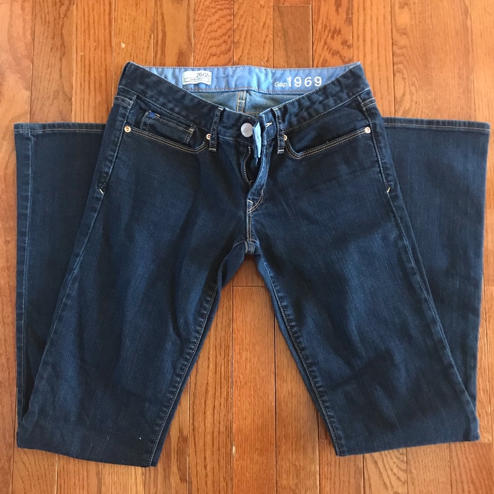 Gap: Sexy Boot Cut Jeans.